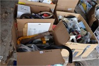 3 BOXES OF ASSORTED LAWN MOWER PARTS