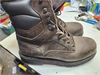 Wolverine W08410 size 11.5 steel toe work boots.