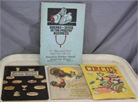 4 EARLY POULTRY & OTHER BOOKLETS