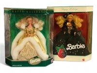Vintage 1991 Mattel Happy Holidays Barbie;