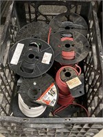 Six part rolls of heavy wire