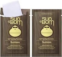 SunBum Self Tanning Towelettes 5 Pack $20 Value