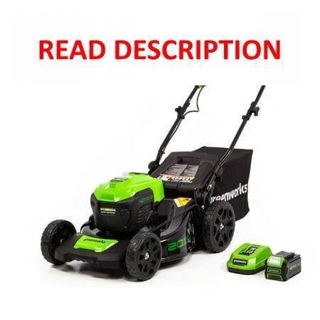 Greenworks 40V 20 Brushless Push Lawn Mower