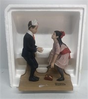 Norman Rockwell first date figurine