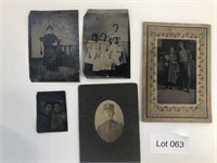 Lot of Old Photos and Tin Types