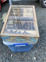 Coopers sheep shearing shop display box with parts