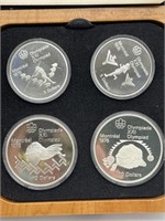 Montreal 1976 Olympics Coin Proof Set in Wood Box