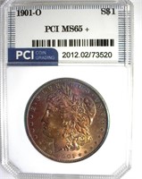 1901-O Morgan PCI MS65+ Great Color