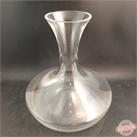 Set of Two Modern Crystal Decanters/Carafes