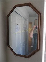 Octogon Wall Mirror