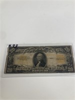 Large 1922 Gold Currency