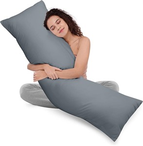 $38 Grey Body Pillow