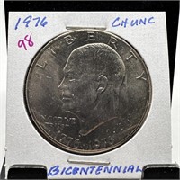 1976 UNC BICENTENNIAL IKE DOLLAR