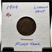 1909 WHEAT PENNY CENT FIRST YEAR