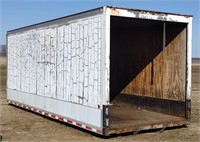 (AG) Box Truck Storage Container, 266"x96"x108"