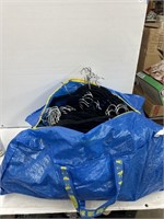 Bag of clothes hangers