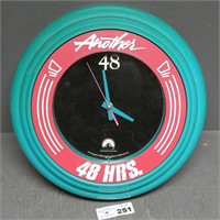 Another 48 Hrs Paramount Wall Clock