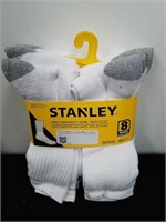 New Stanley men's midweight Work crew socks eight
