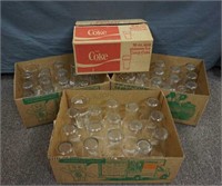 5 Cases (60) Coca Cola 16oz Clear Drinking Glasses