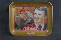 1976 Coca Cola Arkansas Cotton Bowl Champion Tray