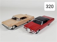 1962 Mercury & 1970 Bonneville Built Cars
