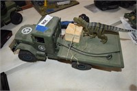R/C Military Flatbed Truck