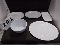 China Bowl, Corning Plate, 3 Plates