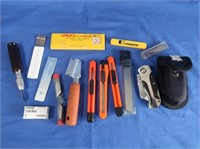 Various Cutting Tools, Paint Scraper