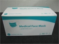 BOX OF 50 NEW FACE MASKS-BRAND NEW