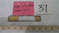 Golden Ruler Made in Rockford