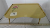 Vintage Wood Bed Serving Tray