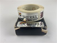 NOS Vintage 80s Name "Sherry" Sticker Roll in Box