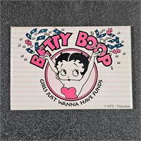 Betty boop magnet