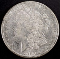 1883-S MORGAN DOLLAR XF/AU
