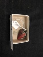 Sterling Silver Strawberry Pin Cushion