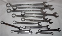 13 pc. Craftsman Combination Wrench Set: