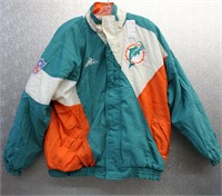 Vintage Miami Dolphin NFL Jacket size L