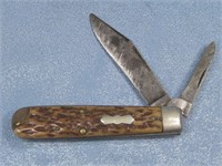 Vintage Pocket Knife 6.5" Unfolded As Is