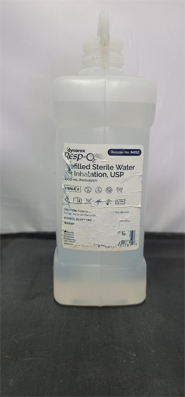 Resp-O2 Sterile Water Inhalation, USP