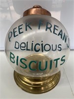 Peek Frean’s Delicious Biscuits Glass Counter top