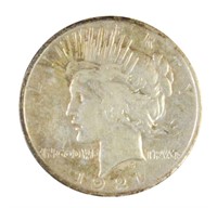 A 3rd EF 1921 Peace Dollar