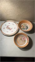 Plate, Bowls, Union T, Japan