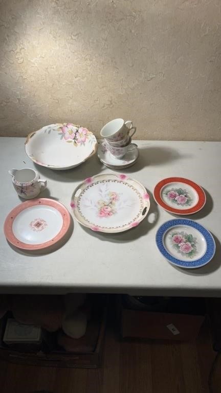 Plates, Bowls, Occupied Japan, Noritake, Three