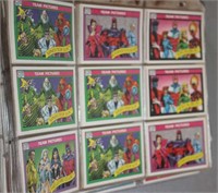 1990 SUPER HEREOS/VILLIAN TRADING CARDS