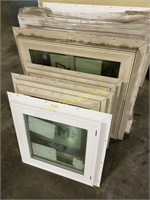 Lot of 8 Various size and style windows