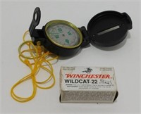 * Vintage Winchester "Wildcat 22" Shell Box with