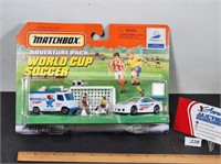 Matchbox Adventure Pack World Cup Soccer
