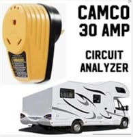 CAMCO 30 AMP CIRCUIT ANALYZER -125 VOLT 

RV