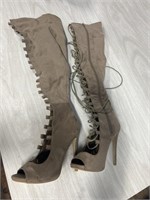 Daisystreet Size 9 Over The Knee Heels