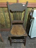 VICTORIAN RUSTIC  STEAM PRESSED CHAIR